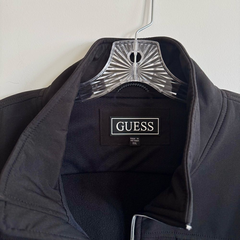 Guess Black Performance Jacket with Stand-Up Collar - Picture 4 of 5